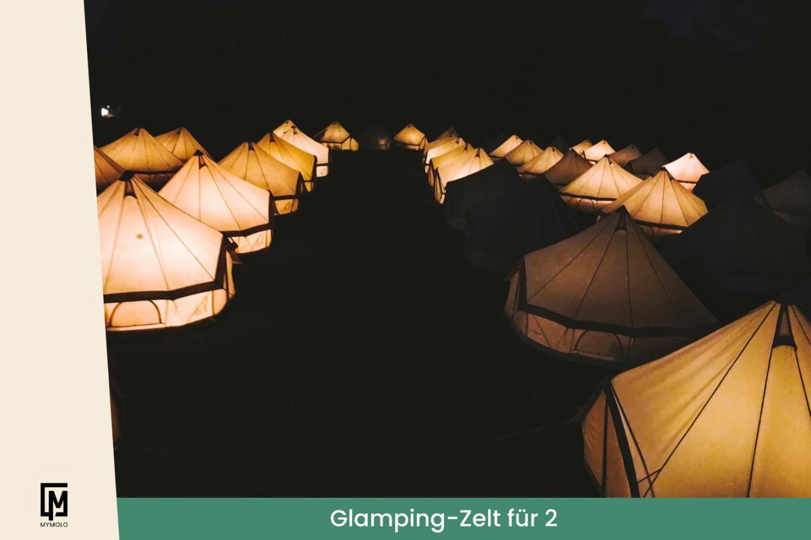Glamping In Der Zeche Ewald Herten 헤르텐 외부 사진