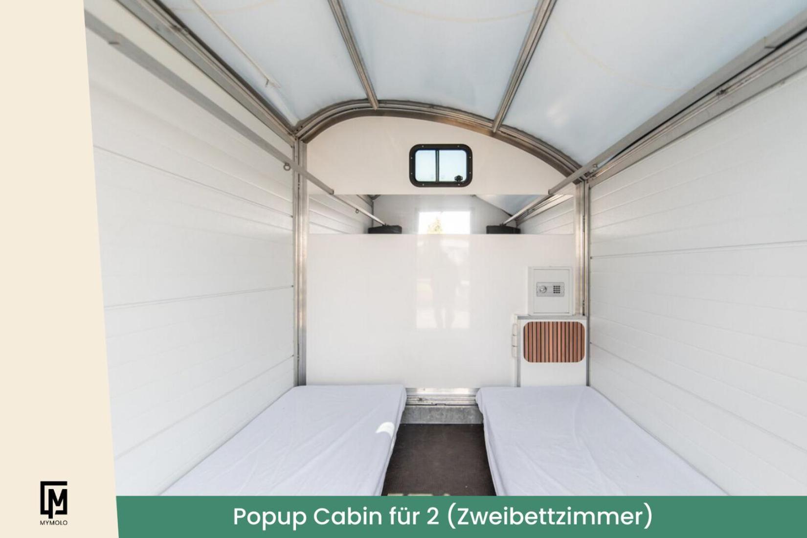 Glamping In Der Zeche Ewald Herten 헤르텐 외부 사진