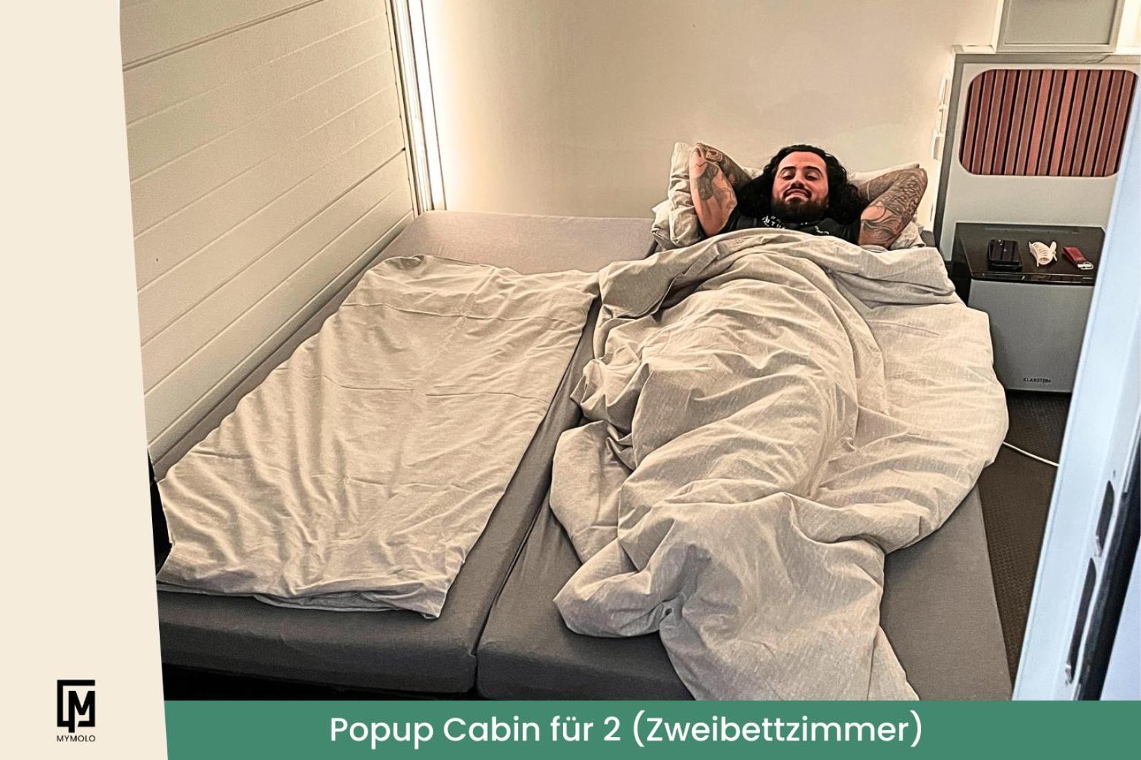 Glamping In Der Zeche Ewald Herten 헤르텐 외부 사진
