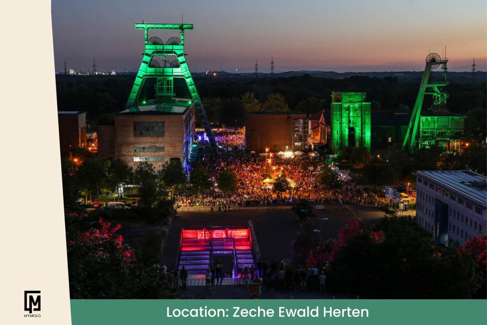 Glamping In Der Zeche Ewald Herten 헤르텐 외부 사진