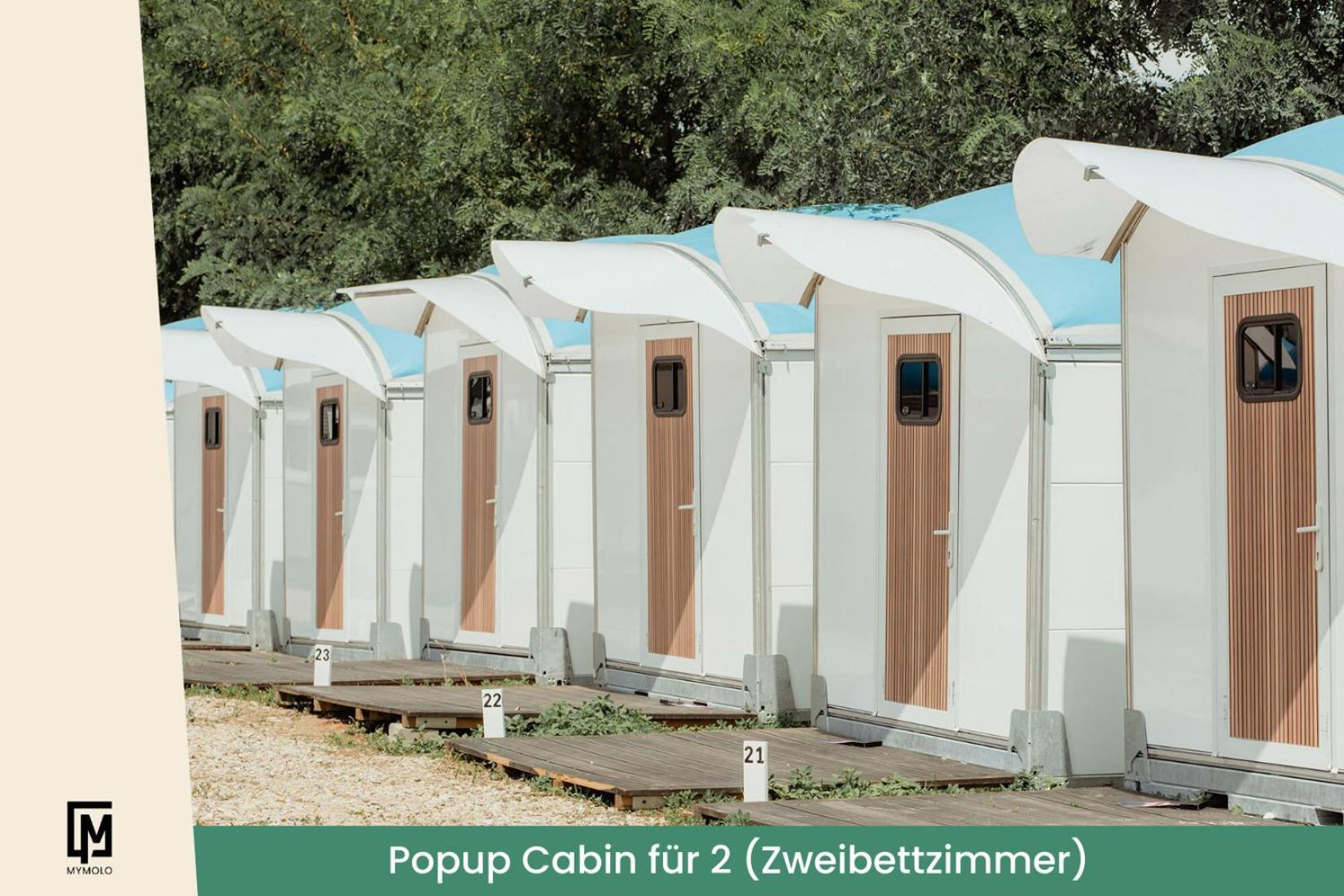 Glamping In Der Zeche Ewald Herten 헤르텐 외부 사진