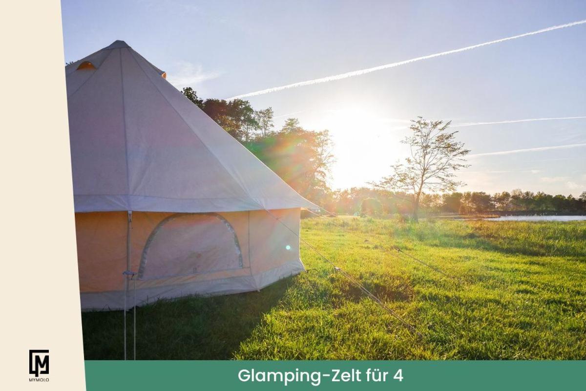 Glamping In Der Zeche Ewald Herten 헤르텐 외부 사진