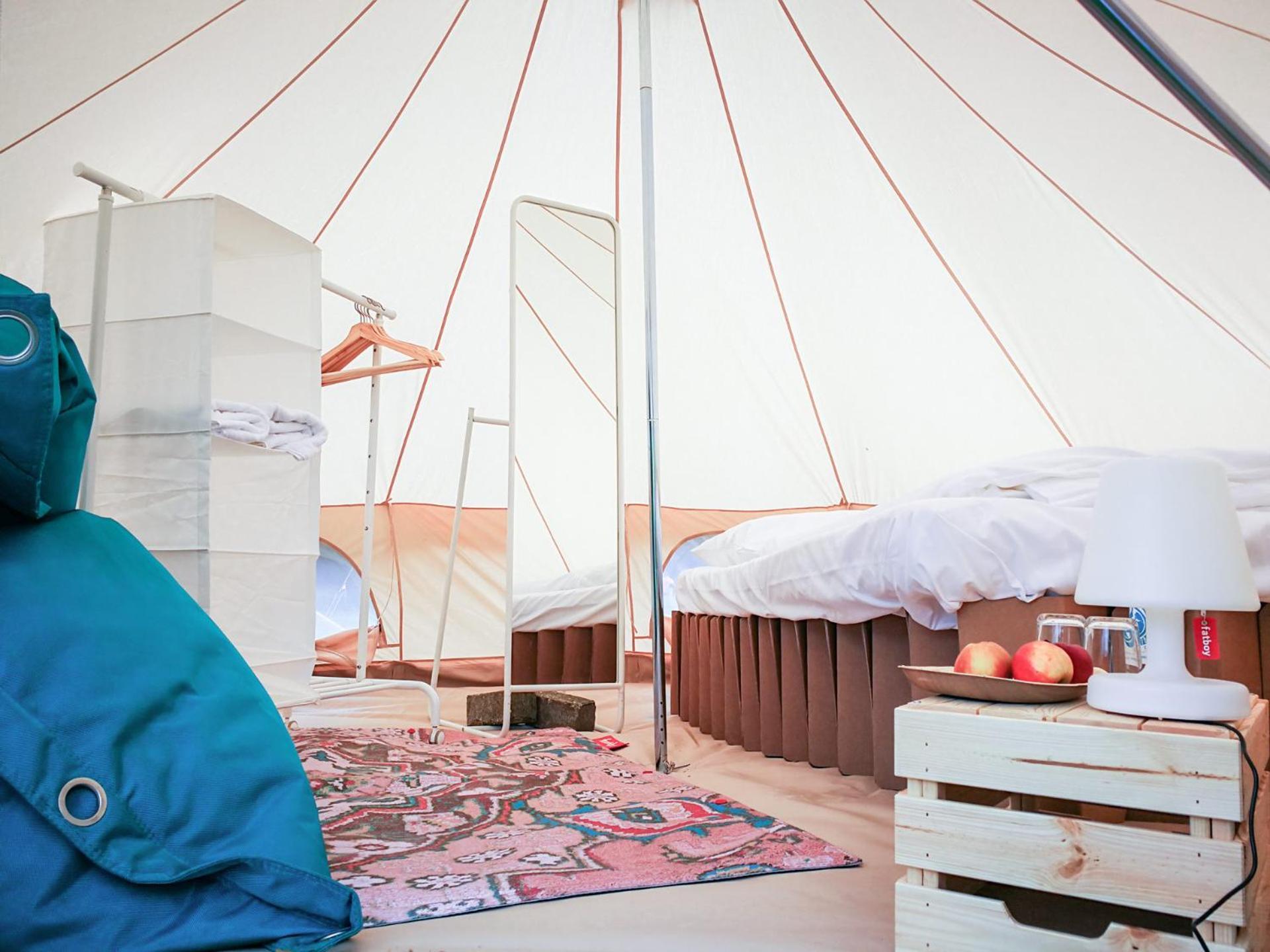 Glamping In Der Zeche Ewald Herten 헤르텐 외부 사진