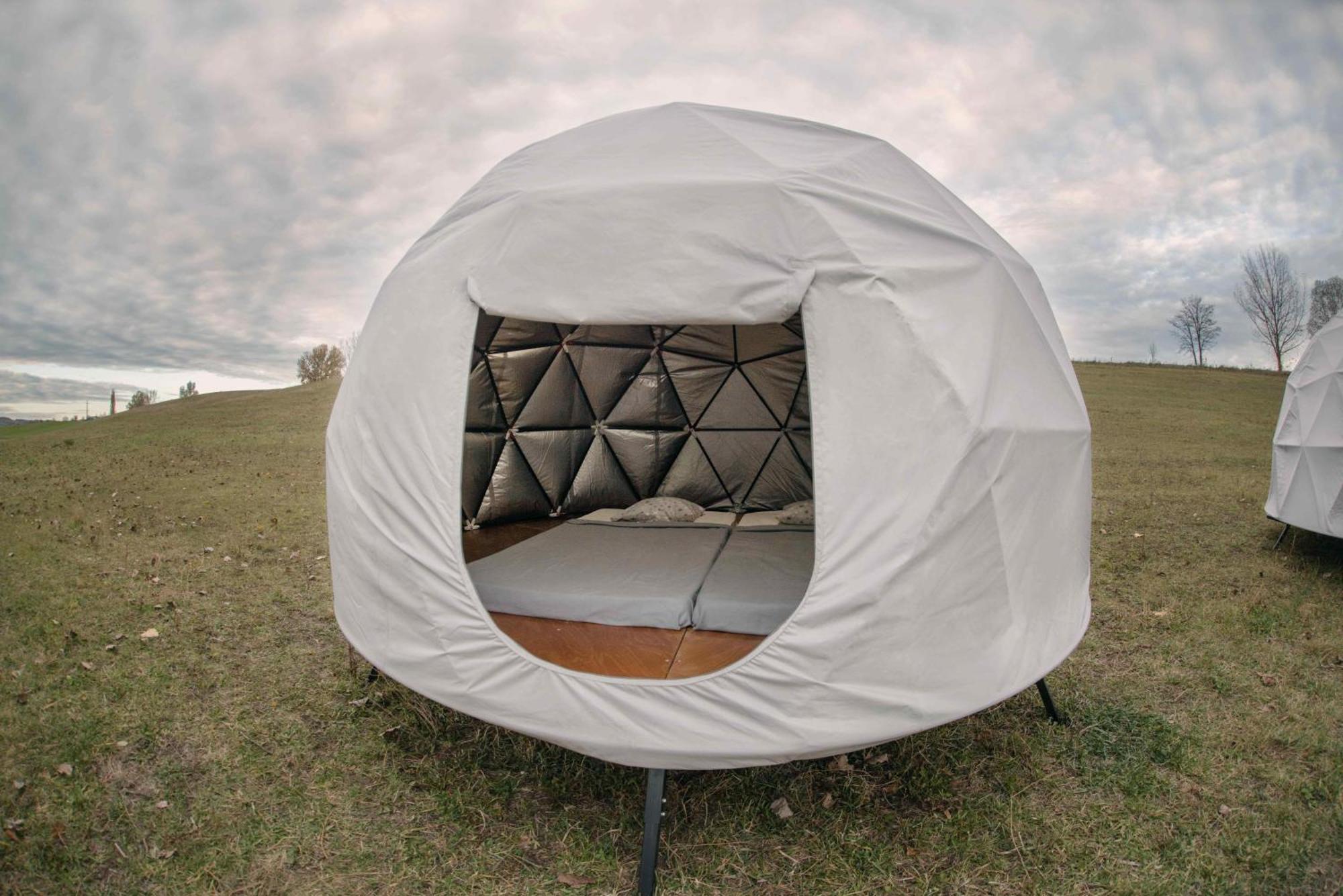 Glamping In Der Zeche Ewald Herten 헤르텐 외부 사진